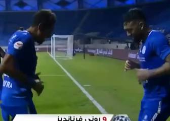 ¡La picó! El golazo de penal de Ronnie Fernández en Arabia