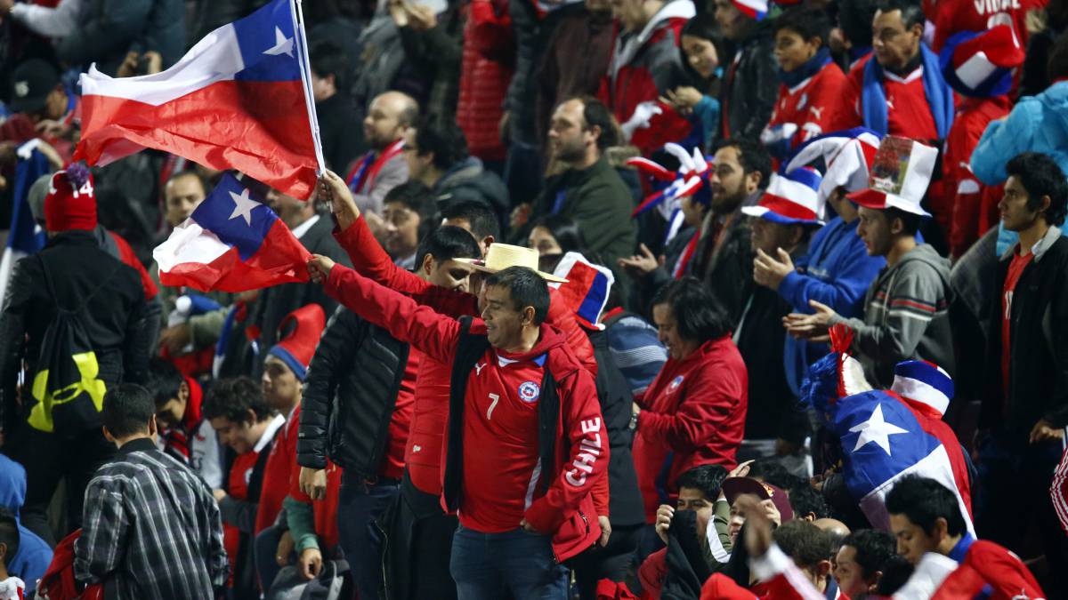 Los chilenos: los más fanáticos de la Copa América