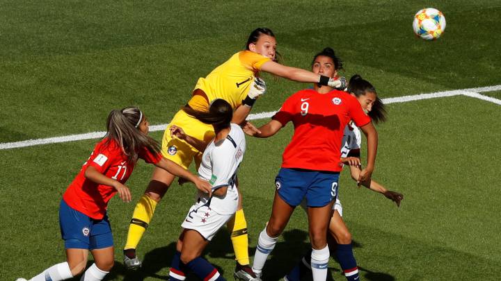 Sigue minuto a minuto el partido entre Chile y USWNT por el grupo F del Mundial Femenino de Francia 2019, hoy desde las 12:00 horas por AS Chile.