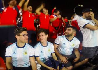 ¡Los Displicentes fueron al Morumbí a ver el partido de Chile!