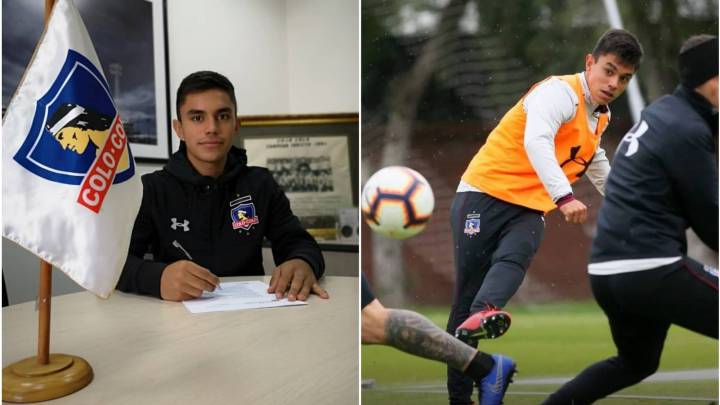 Hijo de Pizarro firma su primer contrato profesional en Colo Colo