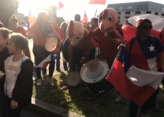 El encendido ambiente de Rennes: ¡apoyo total a la Roja!