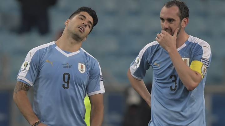 Cojeando: la llamativa salida de Suárez del Arena do Gremio