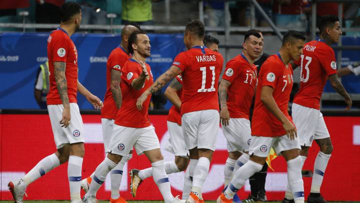 La Roja logró su segunda victoria en la Copa. Ahora son líderes del Grupo C a la espera de la última fecha y tras el triunfo aseguraron su cupo en la siguiente fase.