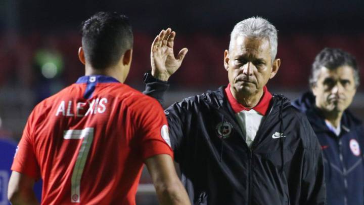 Alexis Sánchez, Reinaldo Rueda, selección chilena, Copa América