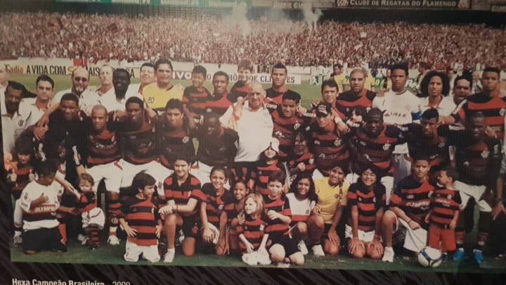 Gonzalo Fierro y Claudio Maldonado aparecen en el museo histórico del club rojinegro en Río de Janeiro. Ambos salieron campeones con el 'Fla'.