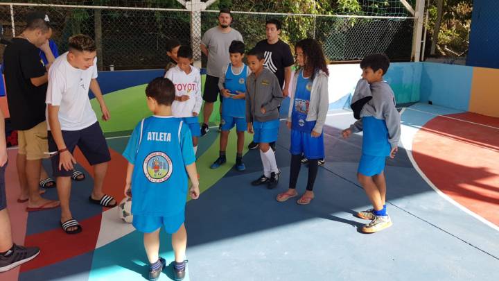 El legado futbolístico que dejó la Copa América en una favela