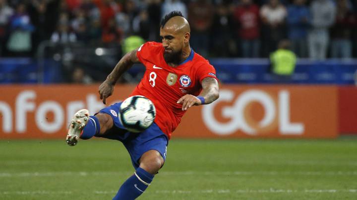 Conmebol incluyó a Vidal en equipo ideal de Copa América