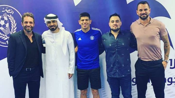 Esteban Pavez compartió una imagen en su Instagram, donde se mostró contento por el nuevo desafío que le espera en el Al Nasr de Emiratos Árabes Unidos.