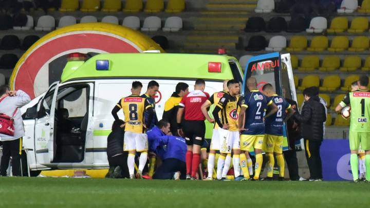 Gustavo Mencia, compatriota del paraguayo Luis Riveros, que sufrió la grave fractura de su pierna derecha ante Coquimbo, recordó el lamentable momento.