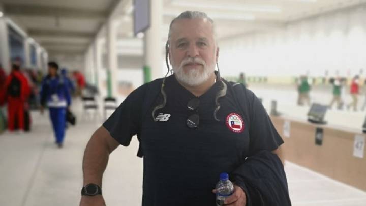 Manuel Sánchez de 61 años, terminó entre los mejores cinco del tiro al blanco con pistola. El competidor más antiguo tuvo una destacada presentación.