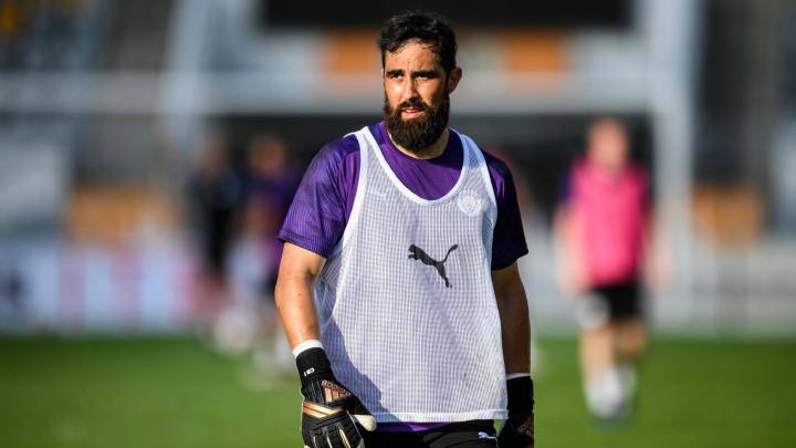 Luego de volver a defender el arco del Manchester City, el portero analizó con el sitio oficial del club la recuperación de su lesión. "Estuve tres meses casi sin moverme", contó.