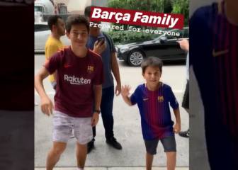 El especial recibimiento de unos hinchas a Vidal en Miami