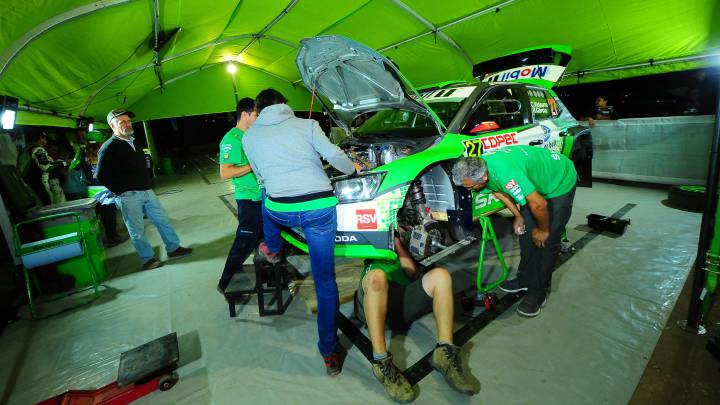 El motor del Skoda Fabia R5 del ex campeón nacional de la especialidad fue enviado a Francia para su revisión luego de presentar problemas en Ovalle.