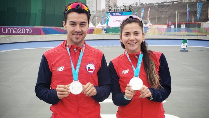 Los jóvenes que brillaron con medalla de plata en el patinaje