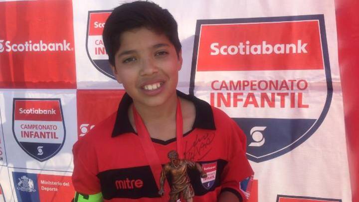“Juego fútbol desde los dos años, no he parado hasta aquí”, indicó Ignacio Paz tras ser reconocido como el mejor exponente en esta versión del torneo.