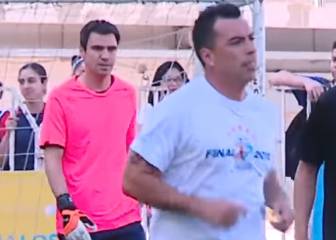 El golazo de Paredes a Toselli en el 7x7 de Caja Los Andes de 2018