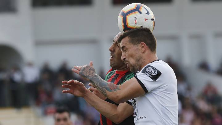 Los árabes le igualaron el partido al final al Cacique que con un histórico Esteban Paredes no lograron quedarse con el triunfo en La Cisterna.