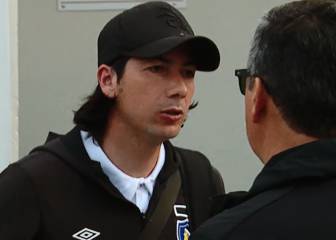 La silente salida de Valdés tras su expulsión en La Cisterna