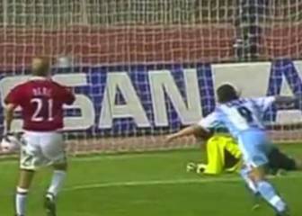 Hace 20 años: el golazo de Salas que le dio la Supercopa a Lazio