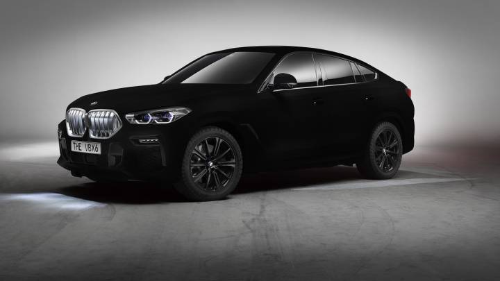 BMW estrena el auto más negro del mundo: Crossover X6