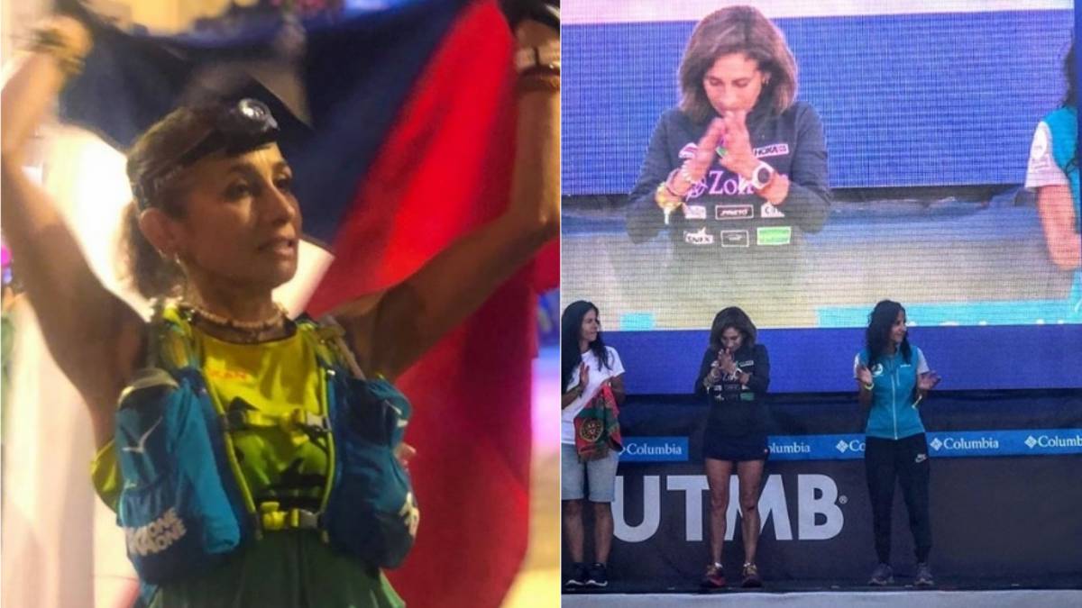 La chilena que destacó en la carrera más famosa del mundo