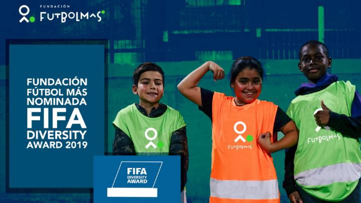 "Fútbol Más" es una de las tres finalistas al FIFA Diversity 2019, galardón que se entregará en Milán, Italia, un día antes de la ceremonia de The Best.