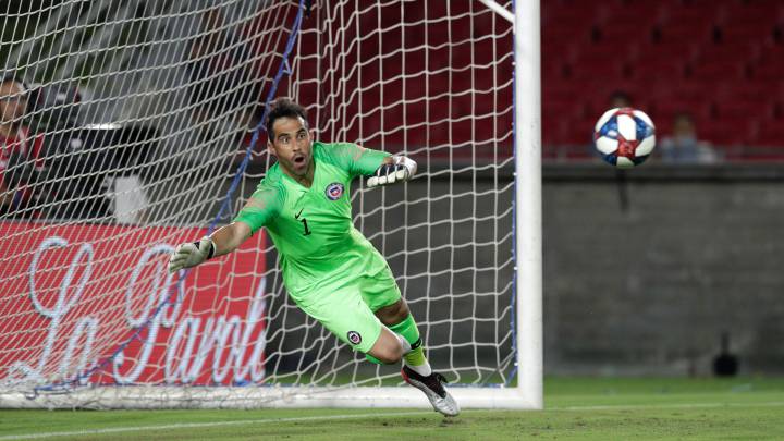 El portero quedó con una sensación positiva en su regreso a la Roja, en el marco del amistoso que disputó en Los Ángeles, Estados Unidos, ante Argentina.