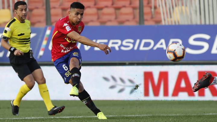 Luis Pavez, ex Colo Colo, se refirió al golazo que anotó este sábado ante Universidad de Chile, en el duelo que Unión Española igualó a uno ante los laicos.