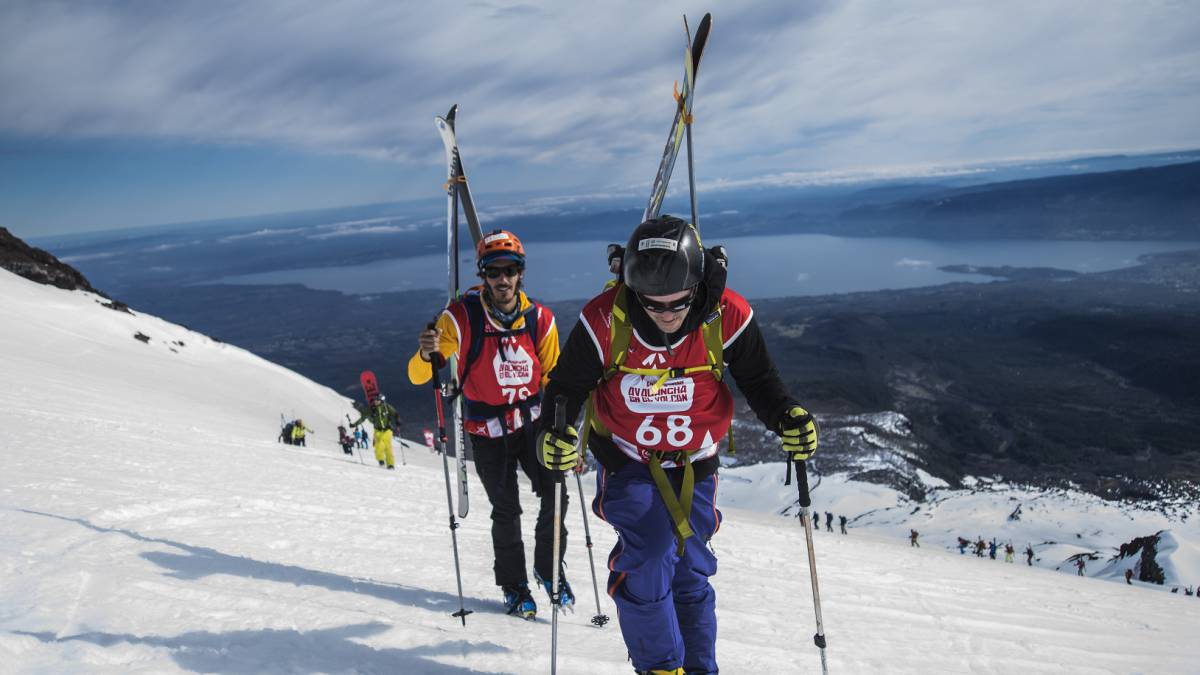 Patagonia Avalancha cambia su sede por alerta naranja en Volcán Villarrica