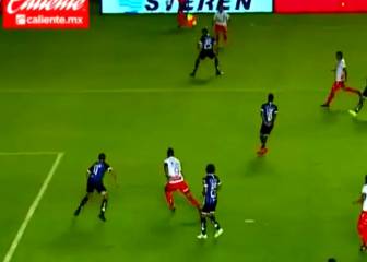 El preciso centro de Delgado para Mauro Quiroga en Necaxa