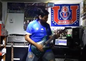 ¿Romántico rockero? El rudo cover de este hincha de la U