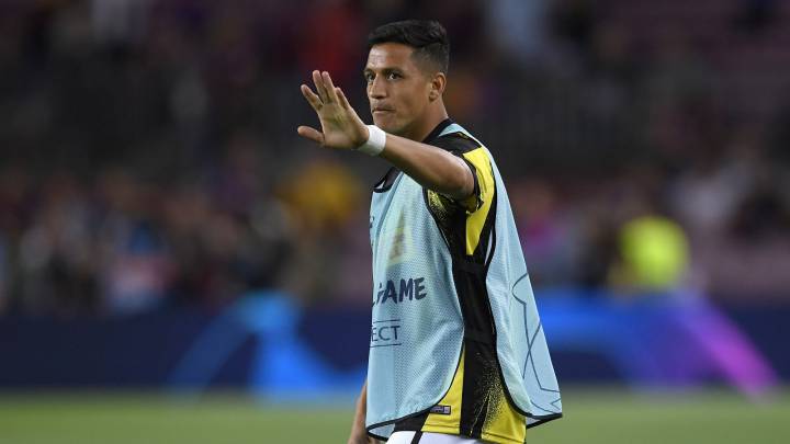 El chileno fue reemplazado en el segundo tiempo, y cuando estaba en el banco de suplentes del Inter, fue amonestado por reclamos.