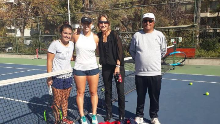 La ex jugadora que mantiene con vida el tenis en Chile