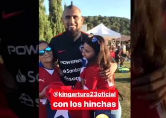 La cariñosa visita que recibió la selección chilena en Alicante