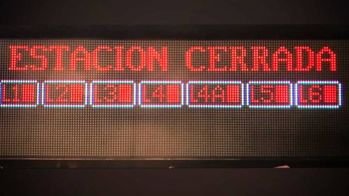 El metro de Santiago tendrá un inusual fin de semana producto de los hechos ocurridos en las últimas horas en toda la ciudad.