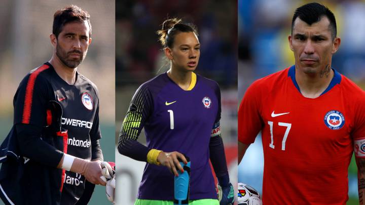 Desde Gary Medel, pasando por Claudio Bravo y Christiane Endler, los futbolistas entregaron su visión de los hechos de las últimas horas en Chile.