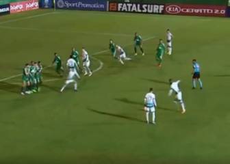 El fantástico tiro libre con que Rafael Vaz logró el empate de Goiás