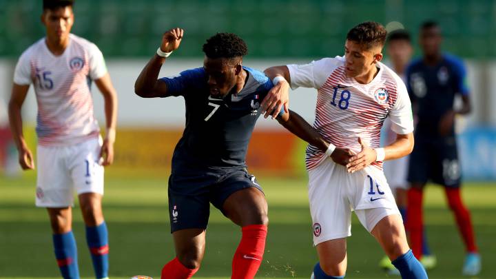 La Roja Sub 17 no pudo con el poderío de Francia y cayó en el Mundial
