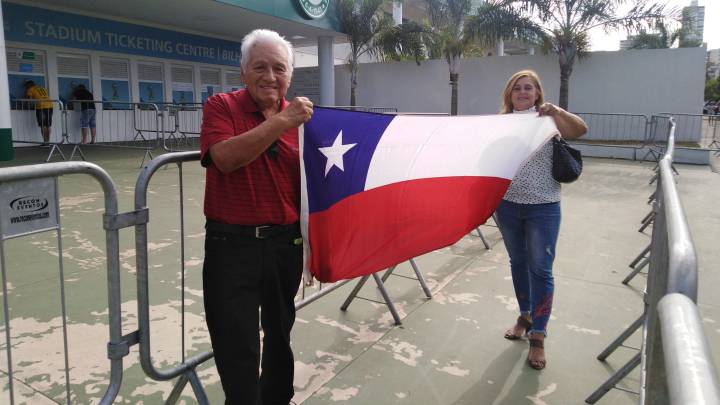 Luis Quezada tiene 77 años y vive en Goiania, la ciudad que acoje el Grupo C de la Copa del Mundo Sub 17, que incluye a la selección chilena.