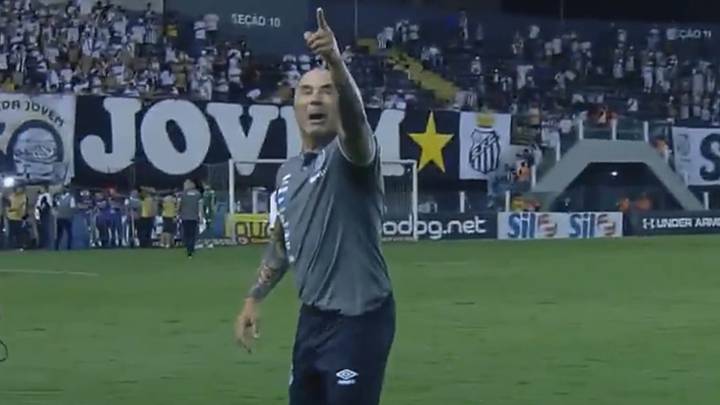 El duro momento que vive Jorge Sampaoli en Brasil