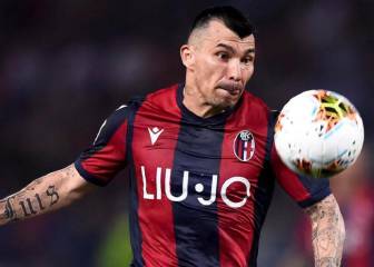 Medel vuelve a ser titular en dura derrota del Bologna en Italia