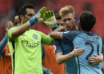 La frase con la que De Bruyne respaldó a Bravo en Inglaterra