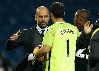 El consejo de Guardiola a Bravo y al City tras caer en la Premier