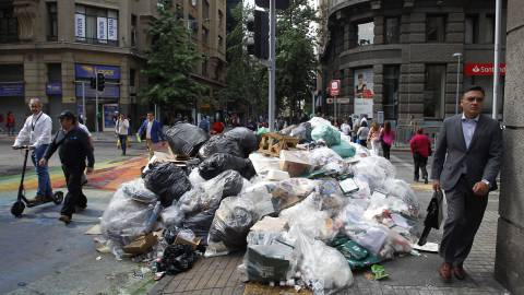 Paro de los recolectores de la basura: 42 comunas afectadas