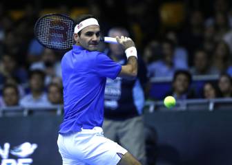 Federer da una exhibición de lujo y se va de Chile como rey