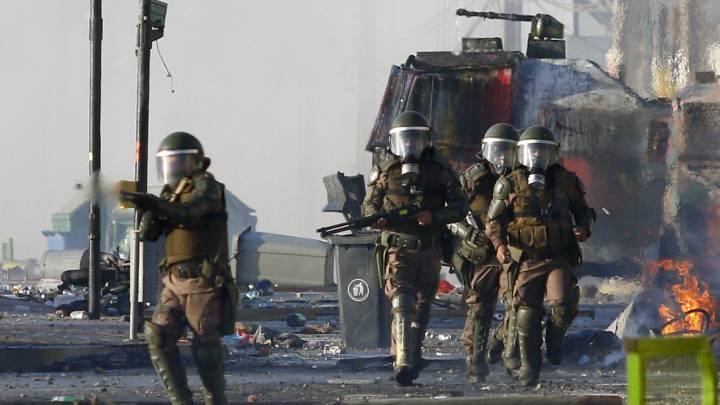 Carabineros anunció suspensión temporal de uso de perdigones