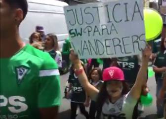 Así marchó el plantel de Wanderers tras el cierre de la B