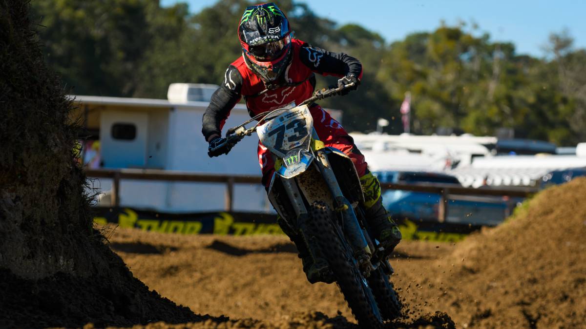 El piloto nacional de Monster Energy comanda los buenos resultados nacionales en Florida, Estados Unidos. Ganó en 250 Pro Sport y 250 A.