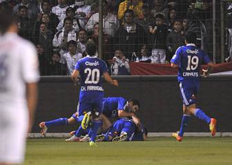 El gol más importante de Vargas en la Universidad de Chile